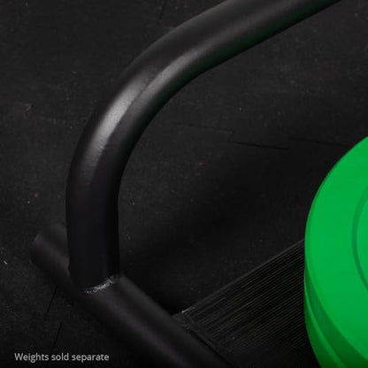 Titan Fitness Low Bar Push Pull Drag Sled with Harness, Rated 500 LB, Push, Pull, or Drag Sled for Speed Training and Agility