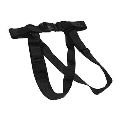 Sled Pulling Strap with Padded Shoulder Harness, Weight Bearing Resistance Training Equipment for Tire Sled Drag, Strength and Speed Workout for Football Runners Basketball