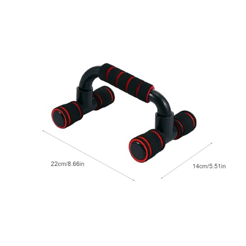 Abdominal Roller Wheel 7pcs Set Red Dual-wheel Exercise Roller with Knee Pads Unisex Core Strength Trainer for Home Ab Workout and Fitness Training
