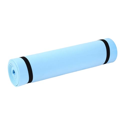 Sports Fitness Mat Exercise Body Building Blanket Nonslip Exercise Pad Gymnastics Mat Fitness Equipment Sports Supplies - color: Sky Blue
