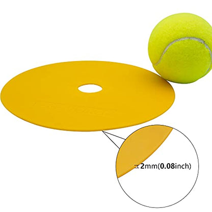 6inch Non-Skid Flat Cone Spot Markers for Sports Speed Agility Training