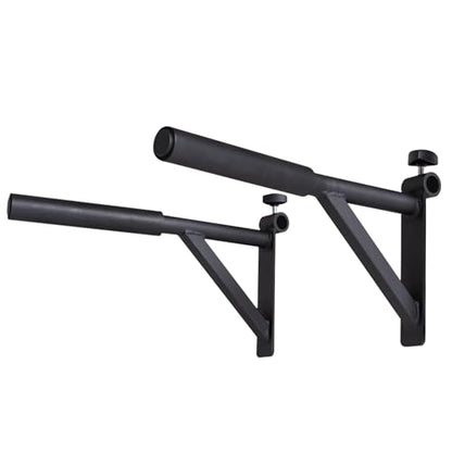 Rep Fitness Dip Bar Attachment | Home Gym Equipment | Pull Up Bar Accessory | Strength Training Attachment for PR-1000 Stationary Rack | Parallettes Bars | Power Tower Add-On | Calisthenics Gear