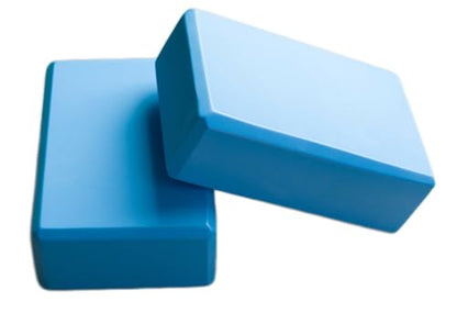 Yoga Block High Density EVA Foam Blocks 2 Packs 9"x6"x3" Each, Supportive, Lightweight with Beveled Edges for Yoga, Pilates, and Meditation