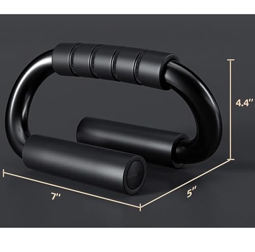 Push Up Bars, Push-up Handles, Set Of 2 Extra Thick Non Slip Foam Grip, Unique Sturdy Structure Push Up Stands, Perfect Strength Training Home Gym Push Up Handles For Floor