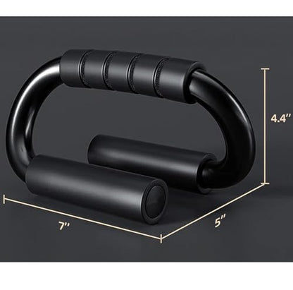 Push Up Bars, Push-up Handles, Set Of 2 Extra Thick Non Slip Foam Grip, Unique Sturdy Structure Push Up Stands, Perfect Strength Training Home Gym Push Up Handles For Floor
