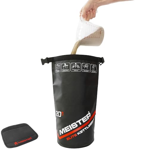 Meister Elite Portable Sand Kettlebell - Soft Sandbag Weight
