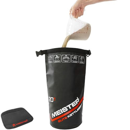 Meister Elite Portable Sand Kettlebell - Soft Sandbag Weight