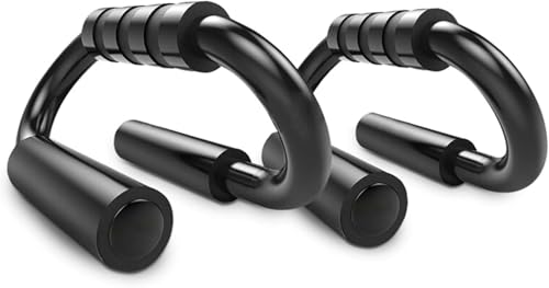 Push Up Bars, Push-up Handles, Set Of 2 Extra Thick Non Slip Foam Grip, Unique Sturdy Structure Push Up Stands, Perfect Strength Training Home Gym Push Up Handles For Floor