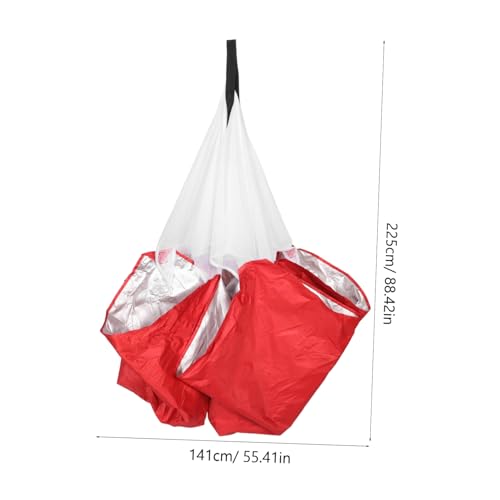 SUPVOX Sprinting Parachute for Speed Training Resistance Running Equipment for Outdoor Athletes Explosive Power and Core Strength for Soccer and Track Training Sessions