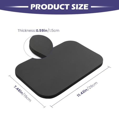 Yoga Knee Pad,High Density Foam NBR Material Yoga Knee Cushion,Clear Up Pain During Exercise,Exercise Pads for Knees Elbows Wrist,Ideal for Pilates and Planks