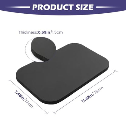 Yoga Knee Pad,High Density Foam NBR Material Yoga Knee Cushion,Clear Up Pain During Exercise,Exercise Pads for Knees Elbows Wrist,Ideal for Pilates and Planks