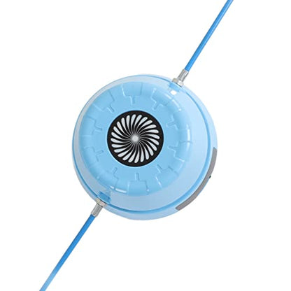 ciciglow Jump Rope Machine with Remote, Jump Workout Entertaining Interaction Rope Skipping Machine for Family, Office, Gym, Party - color: Blue
