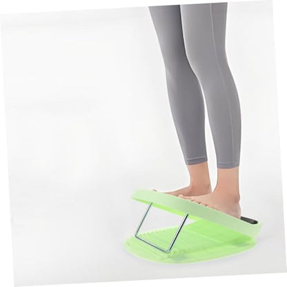 Foldable Incline Foot Board for Calf Stretching Adjustable Legboard Ankle Mobility Board for Home Use Compact Design for Easy Storage Comfortable Non-Slip Rubber Surface