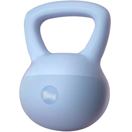 Kettle Bells Women Home Youth Sports Kettlebell, Beginner Fitness Squat Soft Kettle Ball, Gym Equipment, Strength Training Tools(Light blue-5kg) - color: Light Blue-5kg