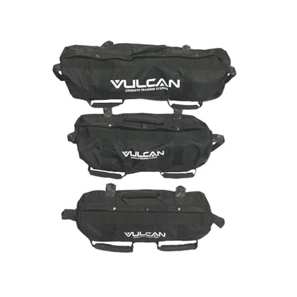 Vulcan Sandbag Trainer – Adjustable Heavy-Duty Workout Sandbag for Strength Training and Functional Fitness | 1050D Ballistic Nylon, Reinforced Filler Bags, Multi-Grip Handles for Cross-Training - size: Medium