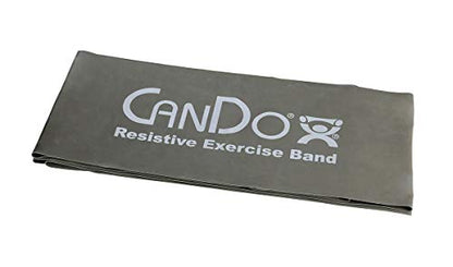 Fabrication Enterprises Fabrication CanDo Exercise Band, 5-Foot Single - color: Silver