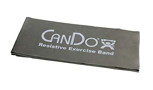 Fabrication Enterprises Fabrication CanDo Exercise Band, 5-Foot Single - color: Silver