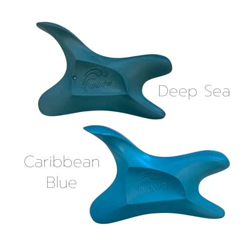 The Wave Tool, The Ultimate Soft Tissue Release All-in-One Ergonomic Scraper and Massage Bodywork Tool for Trigger Points, Muscle Pain, Scars, and Athletic Recovery, Made in USA (Deep sea Teal)