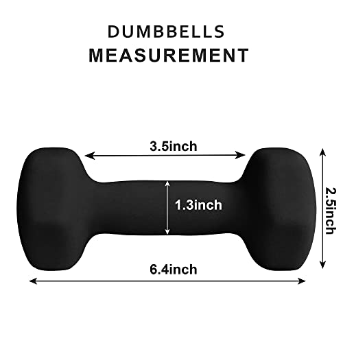 Balelinko Home Gym Equipment Workouts Strength Training Weight Loss Pilates Weights Yoga Sets Weights for Women, Men, Seniors and Youth