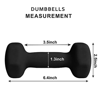 Balelinko Home Gym Equipment Workouts Strength Training Weight Loss Pilates Weights Yoga Sets Weights for Women, Men, Seniors and Youth
