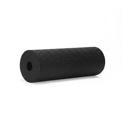Mini Hollow EPP Foam Roller, 5.9 x 2.0 Inch Portable Exercise Tool for Travel, Gym, and Yoga (Black)