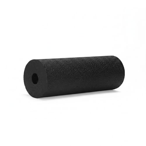 Mini Hollow EPP Foam Roller, 5.9 x 2.0 Inch Portable Exercise Tool for Travel, Gym, and Yoga (Black)
