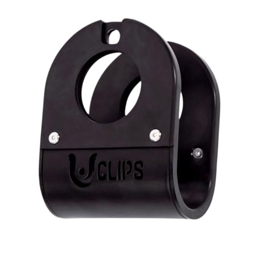 Home Gym U Clip - Bar to Landmine Adapter, Belt Squat and T-bar Row Attachment, Dip Belt Hook, Dumbbell to Barbell Converter, Versatile Fitness Accessory (Olympic)