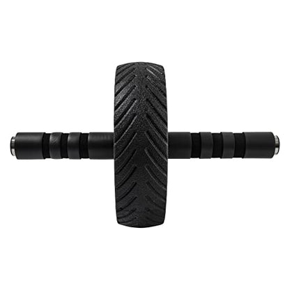 Ab Wheel Roller for Core Strength – Non-Slip Handles Exercise Roller for Abs, Portable Fitness Equipment for Home Gym – Ideal for Men & Women