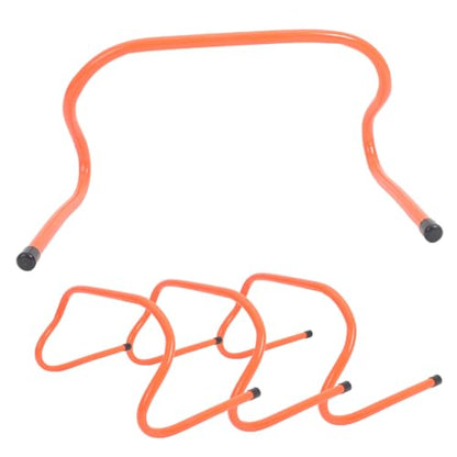 4pcs Plastic Agility Speed Hurdles 15cm for Soccer Football Training Equipment Youth Track Running Drill