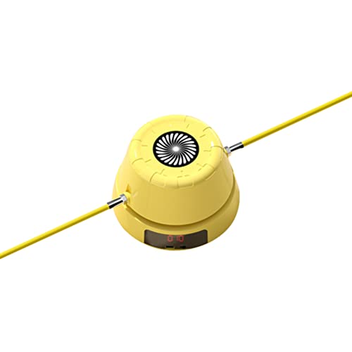 Smart Jump Rope Machine, Electric Rope Skipping Machine Rechargeable Jump Rope Rope Skipping Sports for Indoor Outdoor Workout Jumping Rope with Remote Control for Home Gym Party