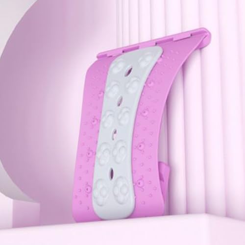Lumbar Back Stretcher, Ergonomic Curved Design, 1piece, Ergonomic Spine Stretcher, Adjustable Back Massager, Quick Setup, for Spine Discomfort Muscle Relaxation
