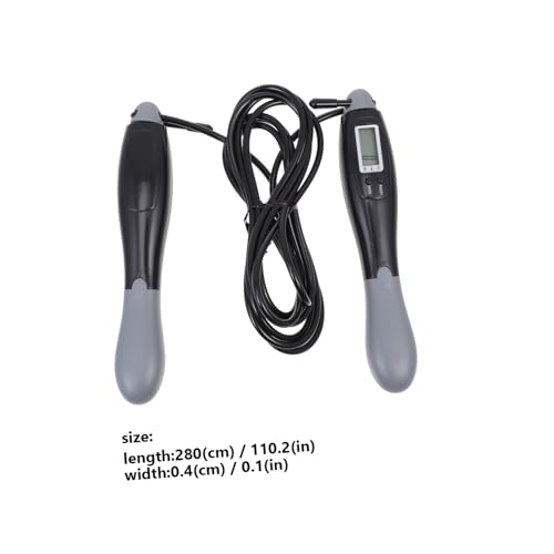 Smart Counting Jump Rope for Fitness Exercise Skipping Rope with Lightweight Non-slip Handles Portable Outdoor Indoor Training Tool for Adults and Men