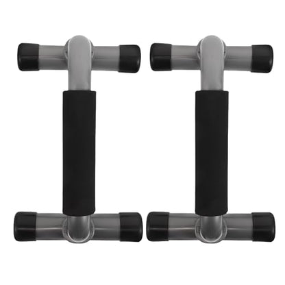 TEHAUX H-shape Push up Bars Pair with Non-slip Grip for Chest Strength Training, Portable Home Gym Parallel Bars and Exercise Handles for Floor Workout