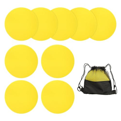 Spot Markers, Poly Spot Marker for Agility Training Floor Dots Non Slip Flat Field Cones
