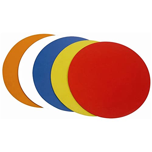Cartasport 9-inch Agility Dots Set (10 X Assorted Colours) - Assorted