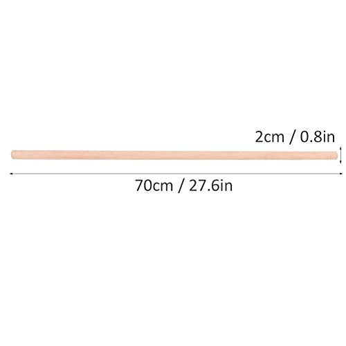Wood Yoga Stick, 3Pcs Shoulder Opener Fitness Tool, Yoga Accessory Rod for Beginners and Professionals in Home Gym or Studio Practice