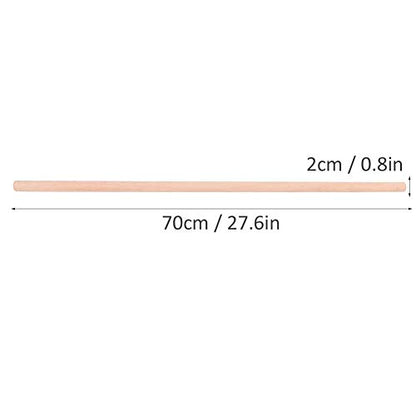 Wood Yoga Stick, 3Pcs Shoulder Opener Fitness Tool, Yoga Accessory Rod for Beginners and Professionals in Home Gym or Studio Practice