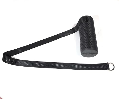 Multispinner for Armwrestling Strength Training, Handle Cable Attachment, 2.75" diameter by 7" tall with a 35" Strap Length, Wrist, Forearm, Grip Strengthening Tool.
