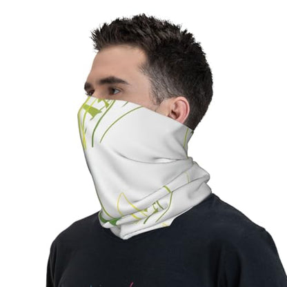 Floating Dandelions Prints Multifunctional Sport Headband – Seamless Stretch Neck Gaiter for Hiking, Biking, Running & Outdoor Activities – Soft, Quick-Dry, No-Fade Design