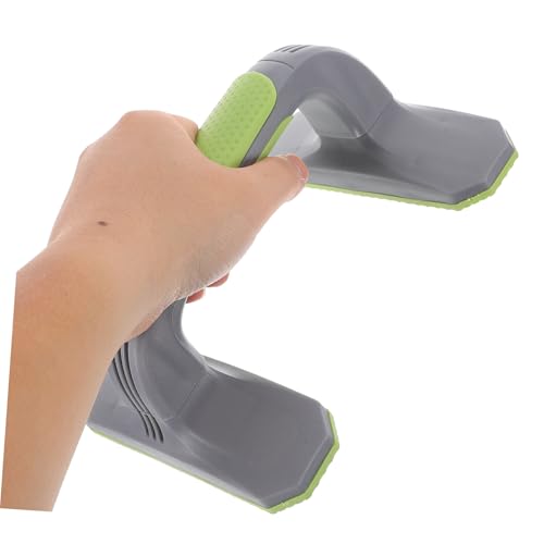 KICHOUSE 2Pcs Bars Anti-Slip Soft Plastic Handles for Home Gym Strength Training Equipment for Men Women for Floor Workouts and Bodyweight Exercises