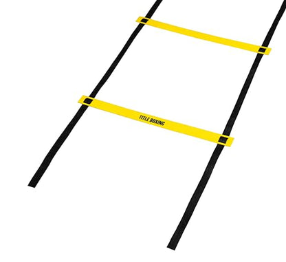 Title Boxing Speed & Agility Ladder - Agility Ladder, Speed Ladder, Boxing Training, Speed Training, Agility Training Equipment, Footwork Ladder, Sports Agility Ladders