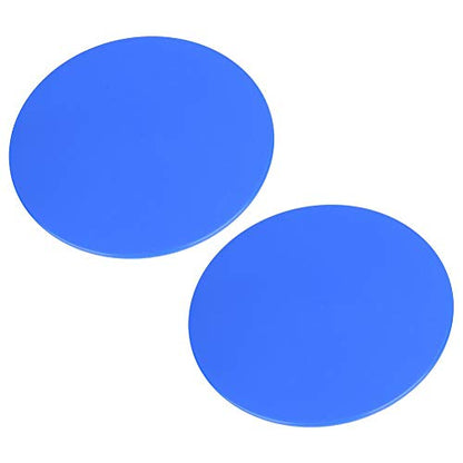 2Pcs Exercise Sliders, Sliding Disc Fitness Core Slider Dual Sided Use Sport Full Body Workout on Carpet Hardwood Floors