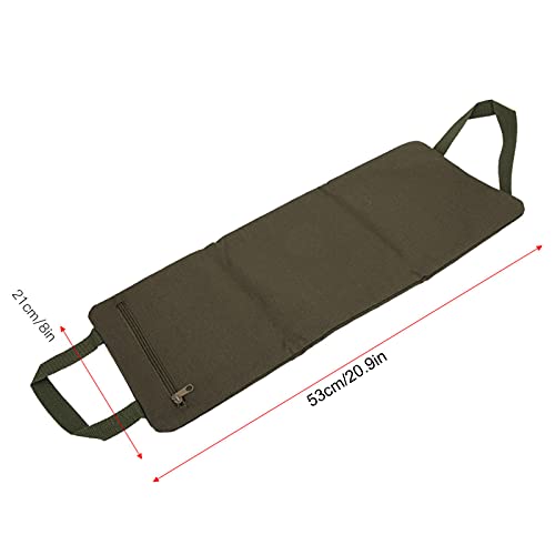 Thin Arm Yoga Sandbag, Workout Freeweight Training Bag for Leg Slimming and Fitness, Adjustable Fill Weight Sandbag with Leakproof Inner Liner and Carry Handles for Home - color: Green