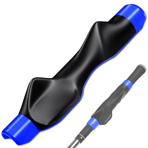 Golf Grip Trainer Right Hand, Grip Trainer Golf Club, Correct Hand Position - color: blue