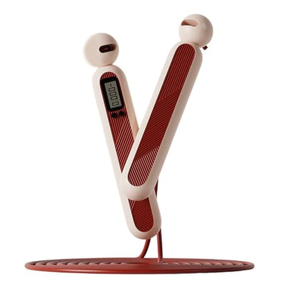 Cordless Jump Rope with Digital Counter Smooth Bearing Rotation Jump Counter Counting Skipping Rope