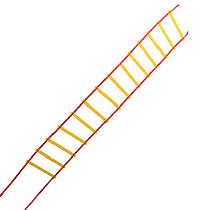 Coordination Ladder for Speed Training | 14 Rungs 7 Meters for Soccer Football Conditioning | Portable Speed Ladder with Carry Bag/Home Gym Equipment/Athletic Drills