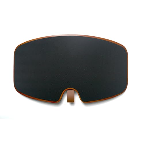Balance Board for Standing Desk, Wooden Wobble Board with Slidable Ball for Office Work, Anti-Fatigue Foot Massage Board to Relieve Fatigue, Adult Use up to 300 lbs, Black