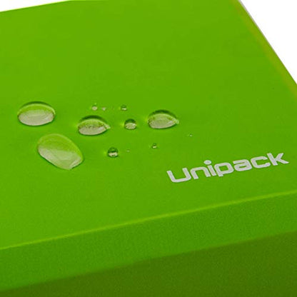 High Density EVA Foam Yoga Block 9" x 6" x 4" - color: 2PK Green