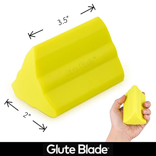 Piriformis Massage Roller, Medium Density, Yellow - style: Medium Density