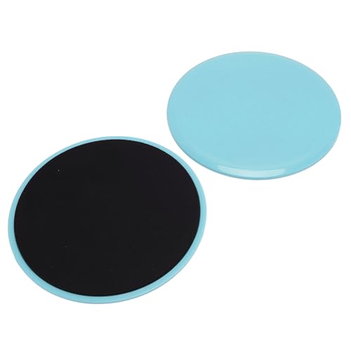 Core Sliders, 2 Compact Discs for Home Exercise Equipment, with Foam Layer for Full Body Workout and Stability
